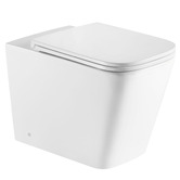 Nueva Bathware Enox Rimless Wall Faced Toilet Pan