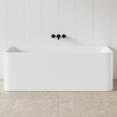 Nueva Bathware Buillion Back-to-Wall Acrylic Thin Edge Bath