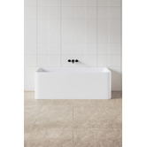 Nueva Bathware Buillion Back-to-Wall Acrylic Thin Edge Bath