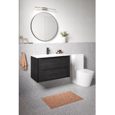 Nueva Bathware Myles Overheight Quiet Flush Back to Wall Toilet Suite