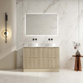 Nueva Bathware Colette 1200mm Freestanding Vanity with Stone Countertop