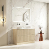 Nueva Bathware Colette 1200mm Freestanding Vanity with Stone Countertop