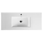 Nueva Bathware Laulea 1200mm Wall Hung Single Vanity with Ceramic Countertop