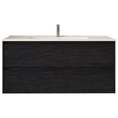 Nueva Bathware Laulea 1200mm Wall Hung Single Vanity with Ceramic Countertop