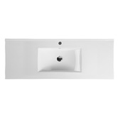 Nueva Bathware Laulea 1500mm Wall Hung Single Vanity with Ceramic Countertop