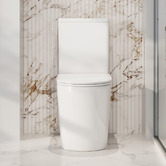 Nueva Bathware Kahikina Slim Seat Overheight Back To Wall Toilet Suite