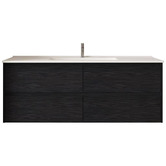 Nueva Bathware Laulea 1500mm Wall Hung Single Vanity with Ceramic Countertop