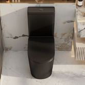 Nueva Bathware Kahikina Slim Seat Overheight Back To Wall Toilet Suite