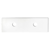 Nueva Bathware Palila 1500mm Matte White Wall Hung Double Vanity with Stone Countertop