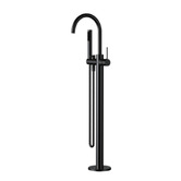 Nueva Bathware Salem Oval Acrylic Freestanding Bath with Floor Mounted Mixer Package