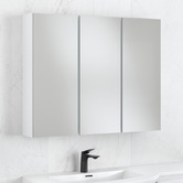 Nueva Bathware Nohoana 750mm Matte White Wall Hung Vanity &amp; Mirror Cabinet Package