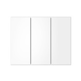 Nueva Bathware Nohoana 750mm Matte White Wall Hung Vanity &amp; Mirror Cabinet Package