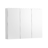 Nueva Bathware Nohoana 750mm Matte White Wall Hung Vanity &amp; Mirror Cabinet Package