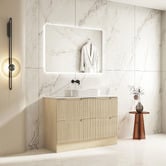 Nueva Bathware Colette 1200mm Freestanding Vanity with Stone Countertop