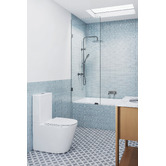 Nueva Bathware Myles Overheight Quiet Flush Back to Wall Toilet Suite