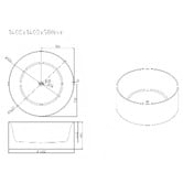 Nueva Bathware Callan 1400mm Acrylic Freestanding Bath with Overflow