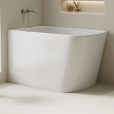 Nueva Bathware Cambridge Acrylic Corner Bath with Overflow
