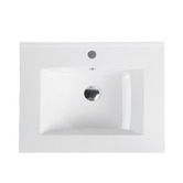 Nueva Bathware Horizon 600mm Light Oak Wall Hung Vanity