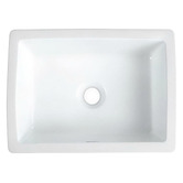 Nueva Bathware Novo 400mm Gloss White Rectangular Undermount Basin