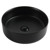 Nueva Bathware Sorrento 305mm Matte Black Above Counter Basin