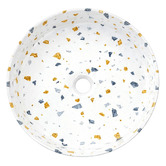 Nueva Bathware Sorrento 360mm Gold Terrazzo Above Counter Basin