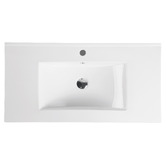 Nueva Bathware Byron 900mm Light Oak Freestanding Vanity with Removable Kickboard