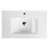 Nueva Bathware Byron 750mm Light Oak Freestanding Vanity with Removable Kickboard