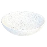 Nueva Bathware Sorrento 400mm Speckled White Above Counter Basin