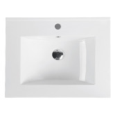 Nueva Bathware Byron 600mm Light Oak Freestanding Vanity with Removable Kickboard