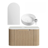 Nueva Bathware Airlie II 750mm Contemporary Bathroom Vanity Package
