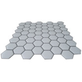 Stick on Tiles Australia White Hexagon Stick on Tile (10 Pack)