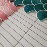 Stick on Tiles Australia White Kit Kat Stick on Tile (10 Pack)