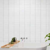 Stick on Tiles Australia White Kit Kat Stick on Tile (10 Pack)