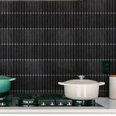 Stick on Tiles Australia Black Kit Kat Stick on Tile (10 Pack)