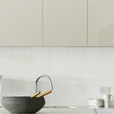 Stick on Tiles Australia Serendra White Kit Kat Stick on Tile (10 Pack)