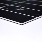 Stick on Tiles Australia Matte Black Marble Kit Kat Stick on Tile (10 Pack)