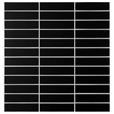 Stick on Tiles Australia Matte Black Kit Kat Stick on Tile (10 Pack)