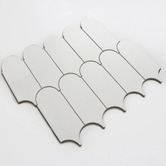 Stick on Tiles Australia White Feather Stick on Tile (10 Pack)