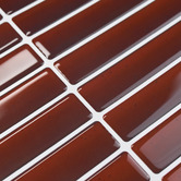 Stick on Tiles Australia Deep Red Kit Kat Stick on Tile (10 Pack)