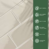 Stick on Tiles Australia Subway Stick on Tile (10 Pack)