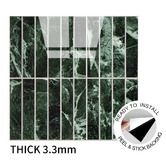 Stick on Tiles Australia Green Kit Kat Stick on Tile (10 Pack)