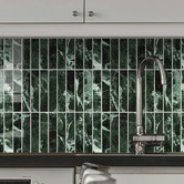 Stick on Tiles Australia Green Kit Kat Stick on Tile (10 Pack)