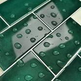 Stick on Tiles Australia Turquoise Green Subway Stick on Tile (10 Pack)