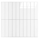 Stick on Tiles Australia Peel &amp; Stick White Kit Kat Stick on Tile (10 Pack)