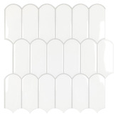 Stick on Tiles Australia Peel &amp; Stick Feather Stick on Tile (10 Pack)