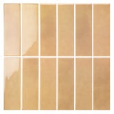 Stick on Tiles Australia Peel &amp; Stick Terracotta Kit Kat Stick on Tile (10 Pack)