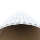 Stick on Tiles Australia Mikos 1200 x 600mm Primed Flexible Demi Round Wall Panels