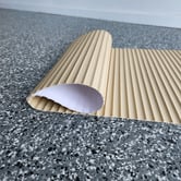 Stick on Tiles Australia Curvatura 2400 x 1200mm Flexible Scallop Roll Panel