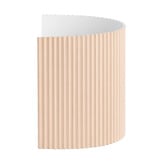 Stick on Tiles Australia Curvatura 2400 x 1200mm Flexible Scallop Roll Panel