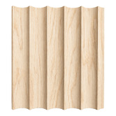 Stick on Tiles Australia Mikos 1200 x 600mm Oak Grain Flexible Scallop Wall Panels